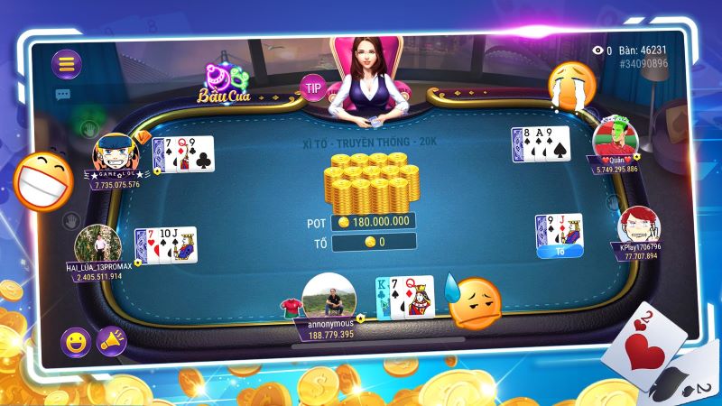 Xì Tố biến thể của Poker được yêu thích tại châu Á